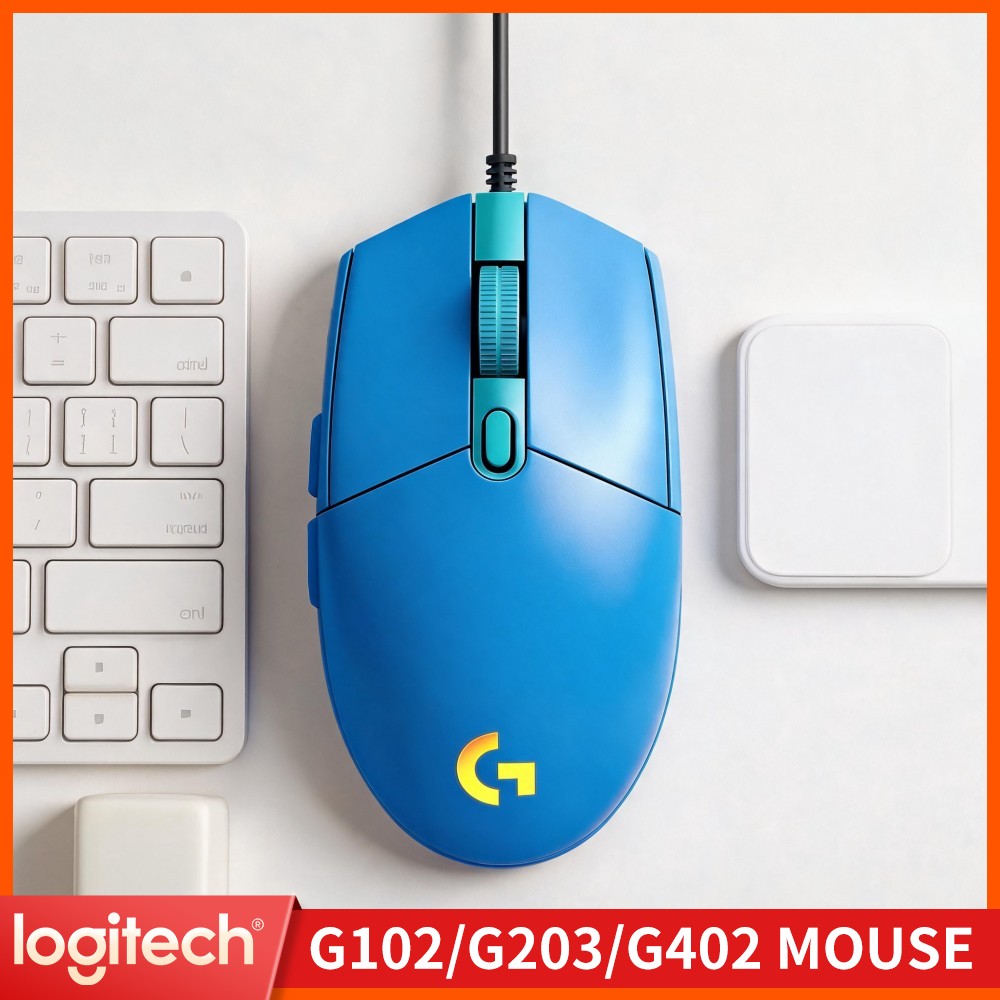 Logitech Mouse G203 - Проводная игровая мышь Logitech G203 с