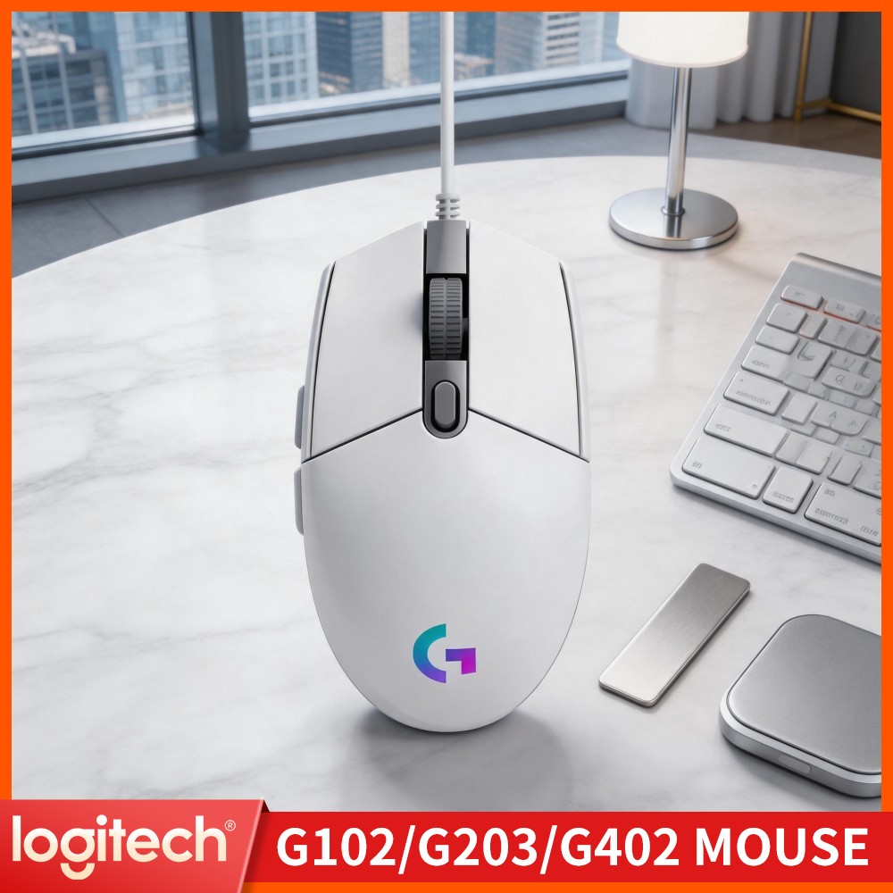 Logitech Mouse G203 - Проводная игровая мышь Logitech G203 с