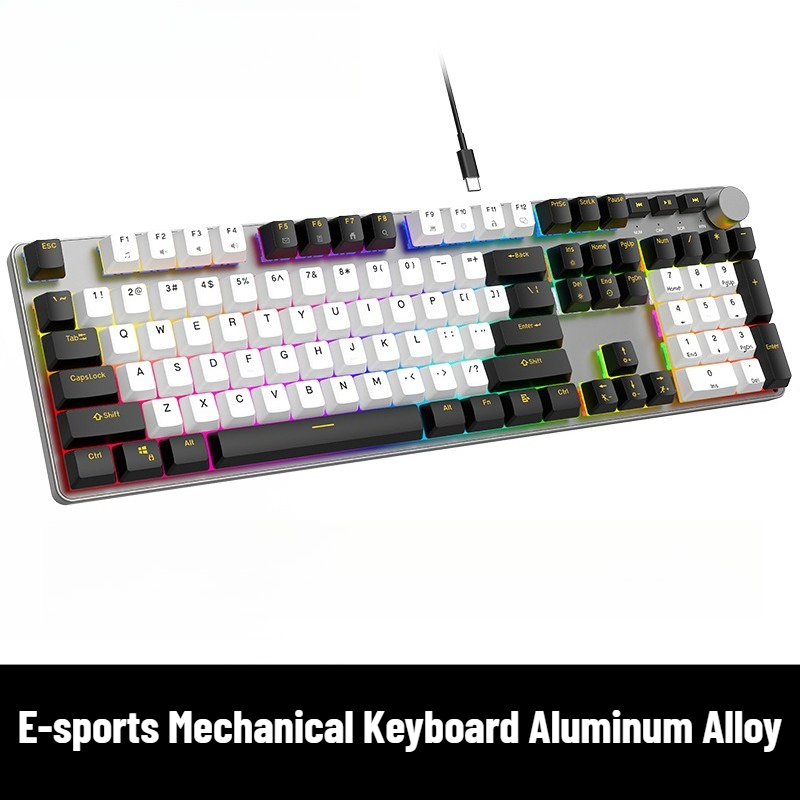 Gaming Keyboard No Noise - Механическая игровая клавиатура для киберспорта из