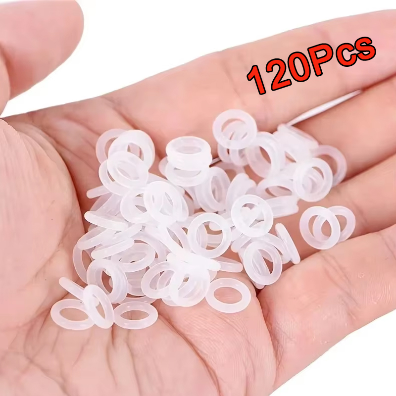 Keycap Puller Ring - 120 шт. силиконовых уплотнительных колец для