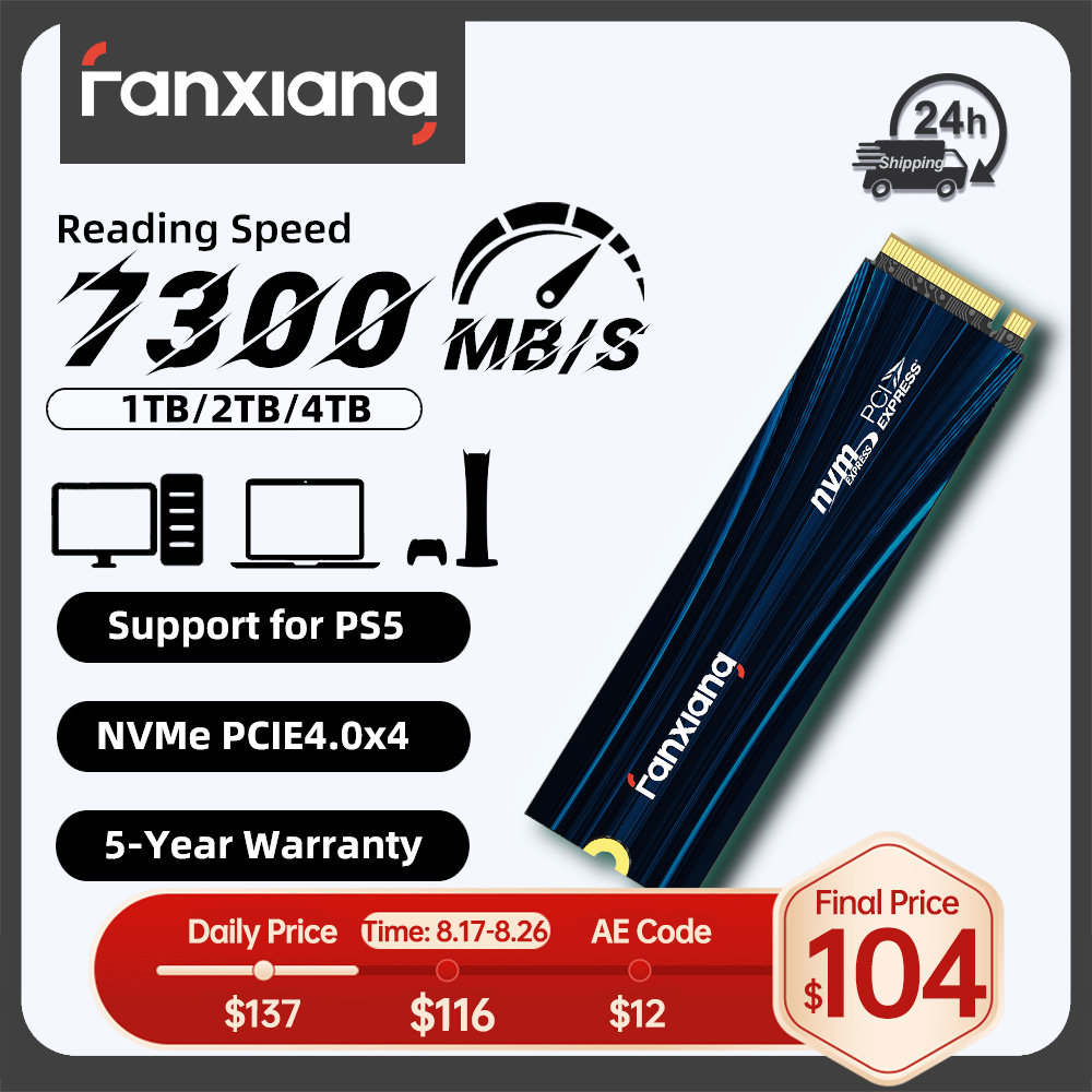 Samsung Ssd 980 Pro - Твердотельный накопитель Fanxiang S880E/S880ER 7100 МБ/с