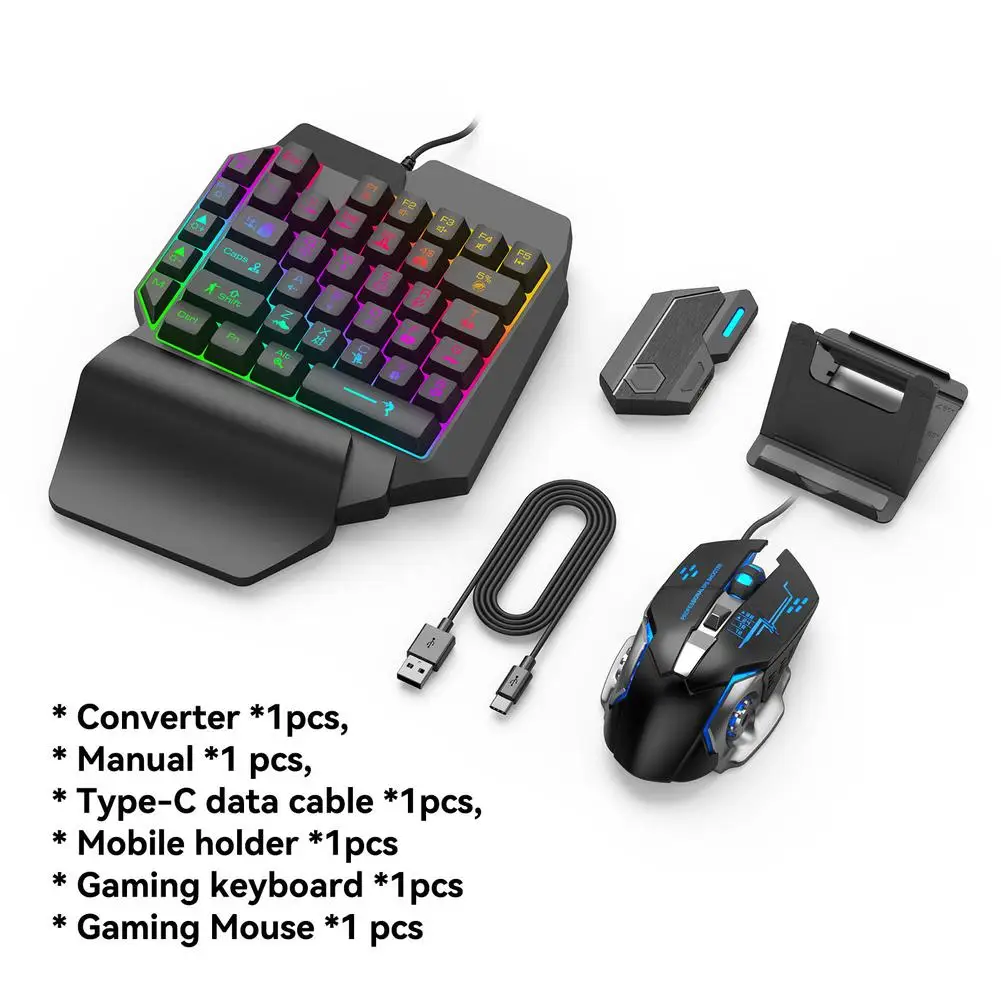 Keyboard Mouse Bundle Gaming - Новый мобильный игровой конвертер, клавиатура, мышь,