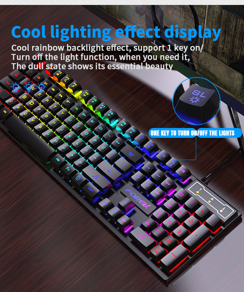 Механическая клавиатура с подс – обзор и цена Keyboard Mouse Bundle Gaming