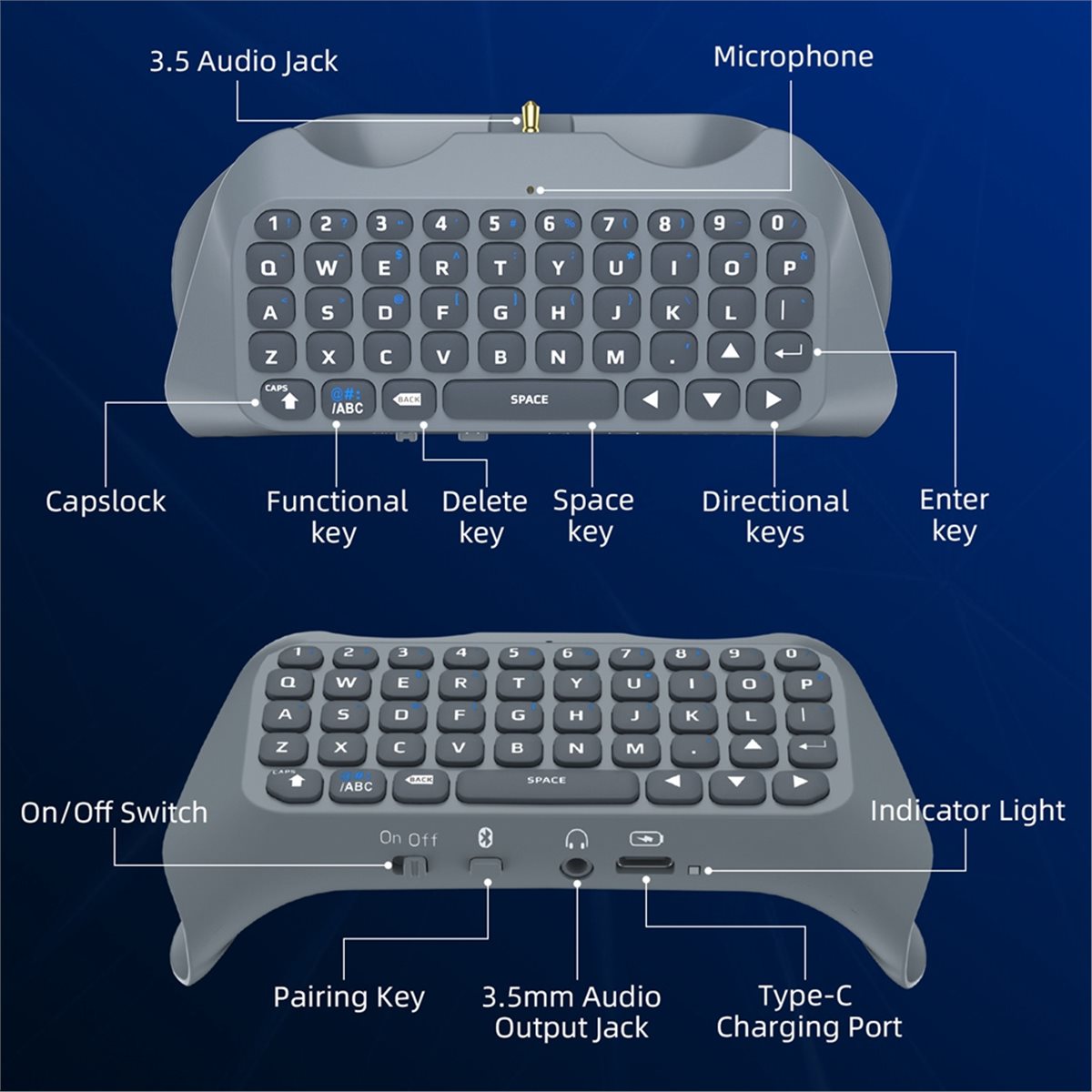 Беспроводная игровая клавиатур – обзор и цена Gaming Keyboard Wireless