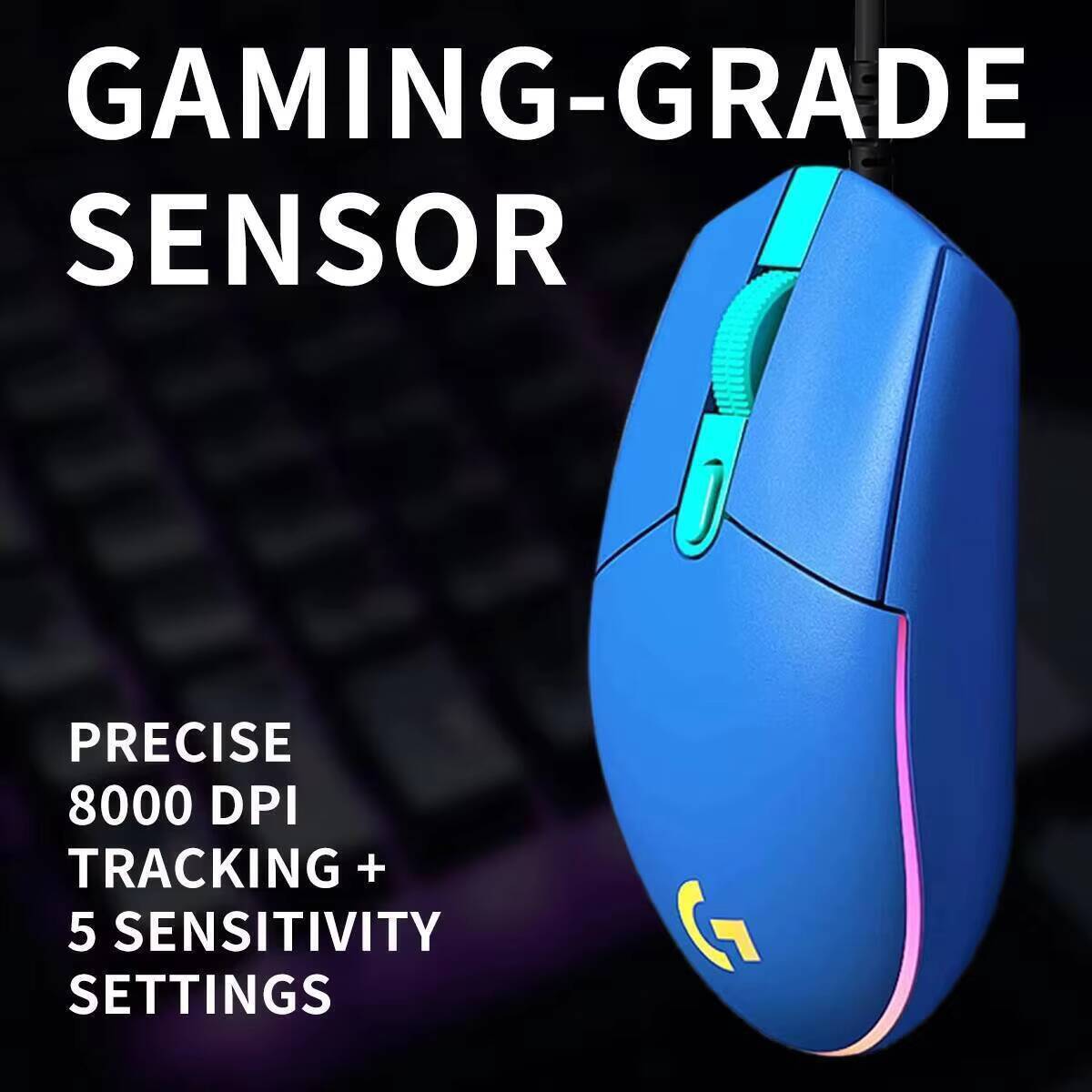 Игровая мышь Logitech G203 LIG – обзор и цена Logitech Mouse G203