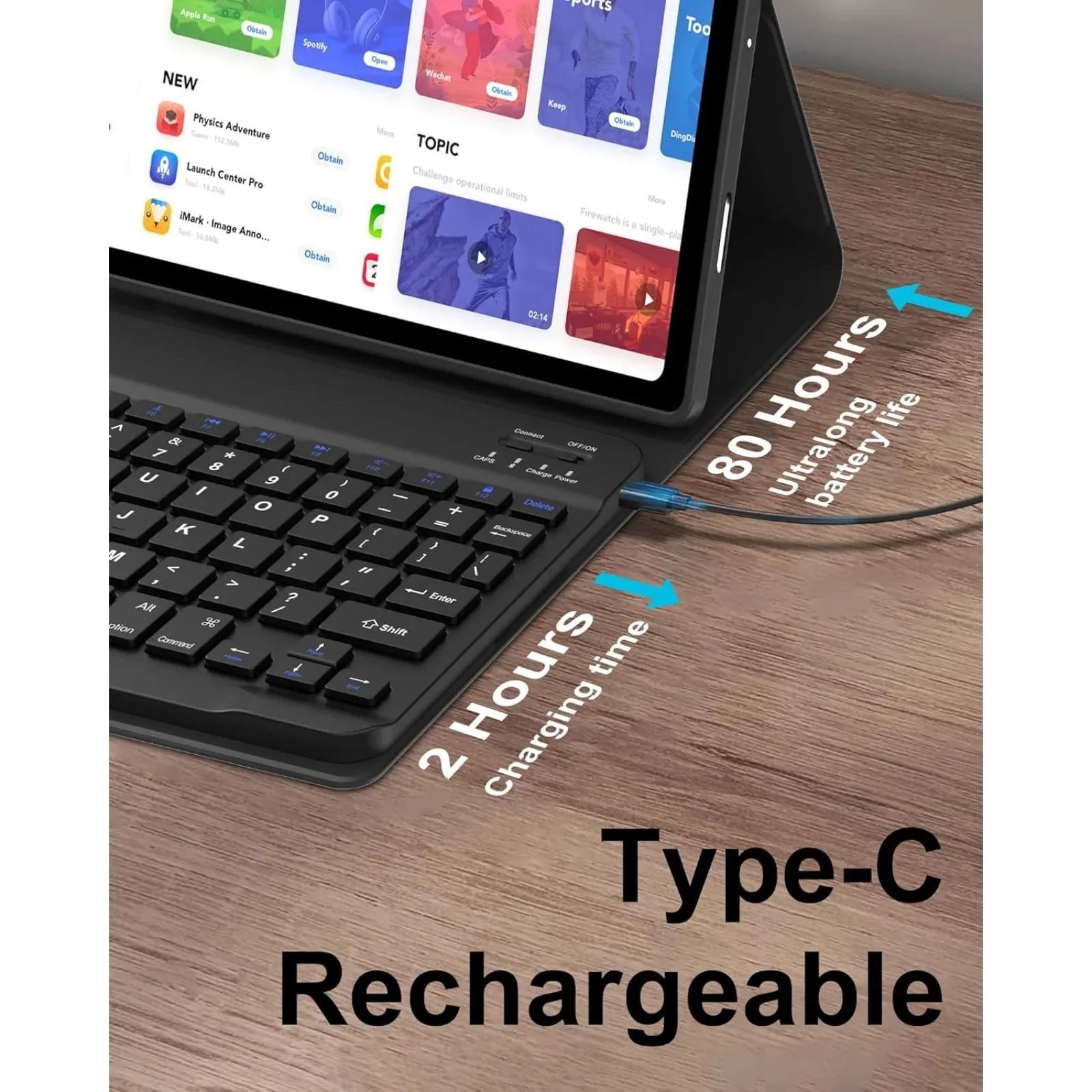 Чехол с клавиатурой для Honor  – обзор и цена Gaming Keyboard Wireless
