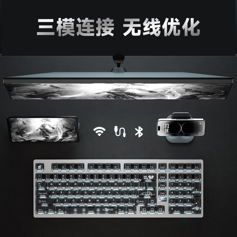 Беспроводная механическая клав – обзор и цена Gaming Keyboard Wireless
