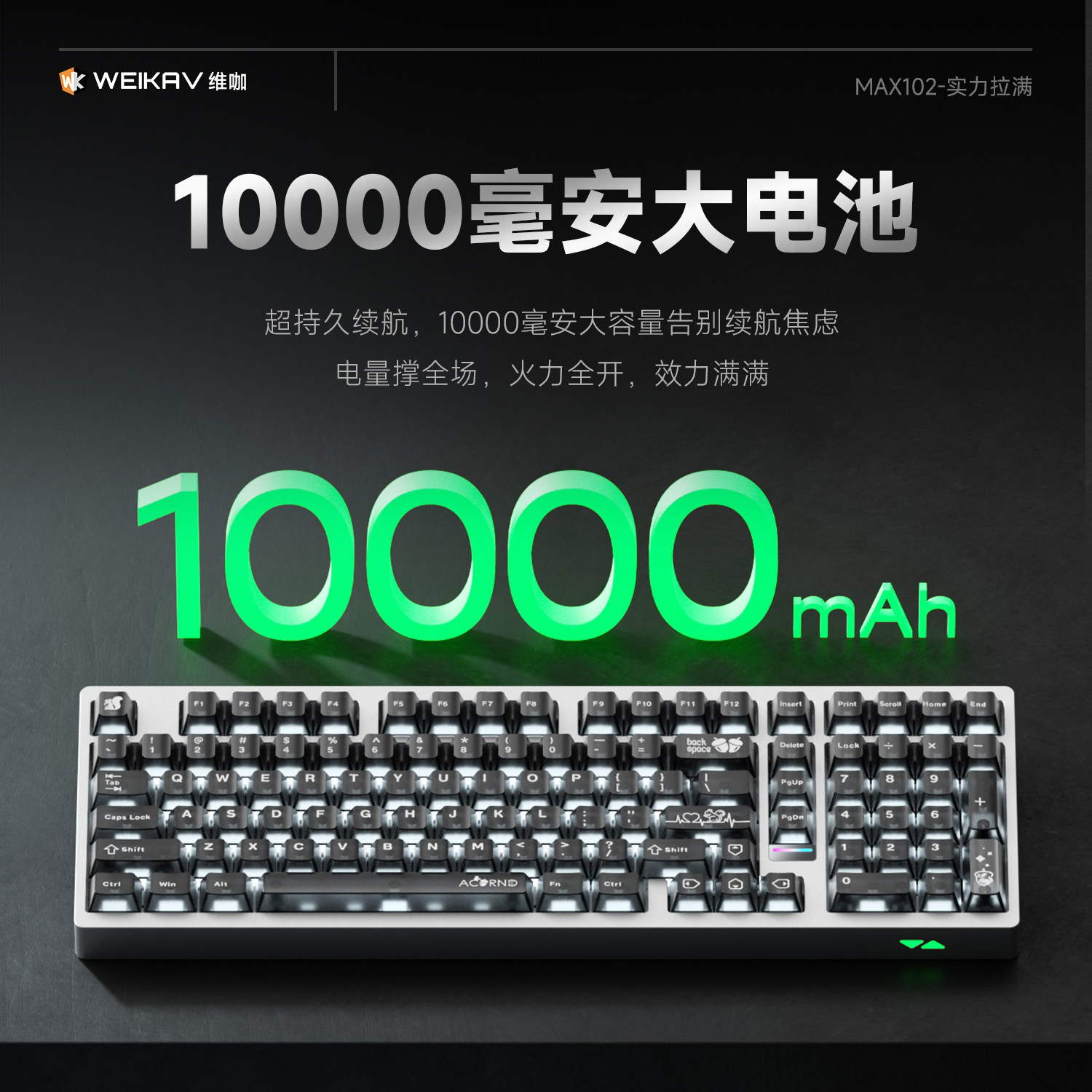 Беспроводная механическая клав – обзор и цена Gaming Keyboard Wireless