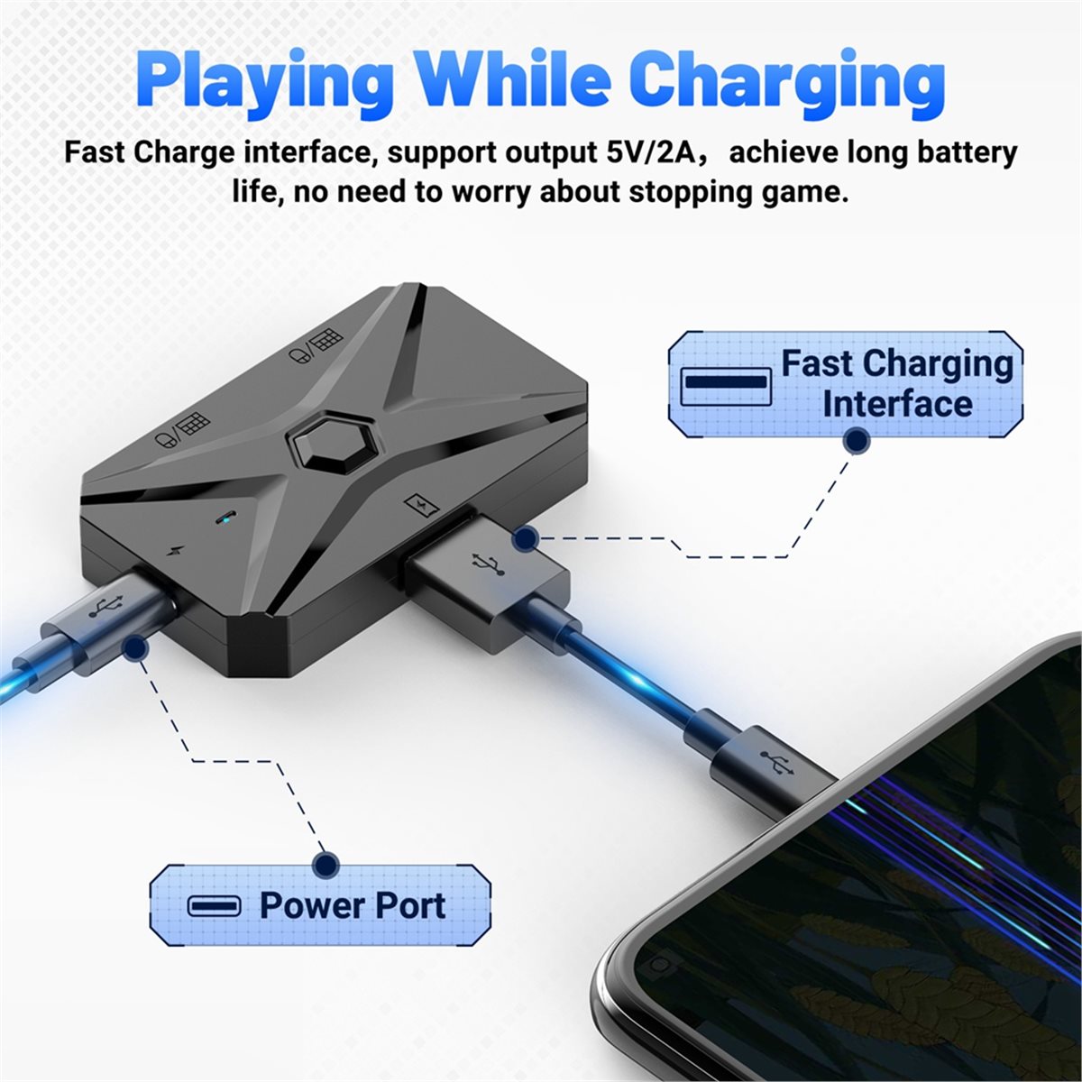 # 48Y (черный) Комплект для ко – обзор и цена Gaming Keyboard And Mouse Converter For Mobile
