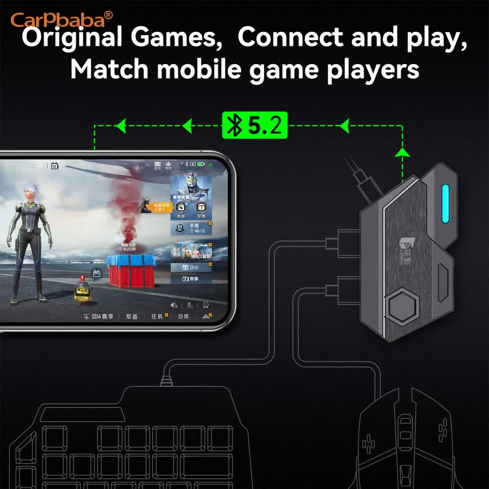Конвертер Mix SE/Lite для мыши – обзор и цена Gaming Keyboard And Mouse Converter For Mobile