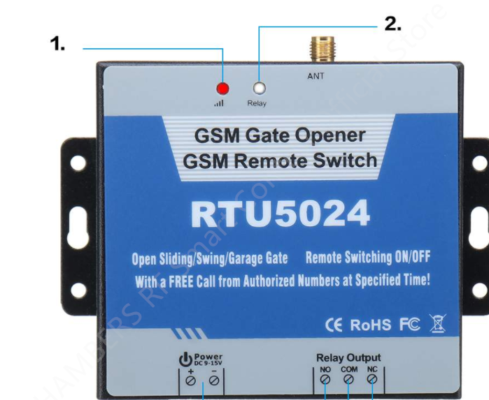 RTU5024 GSM реле открывания во – обзор и цена Switch Opener Tool