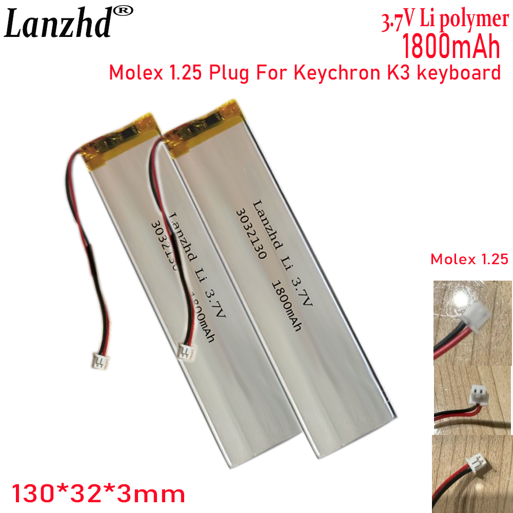 1-20 шт. 3032130 3.7V 1800mAh  – обзор и цена Gaming Keyboard Tester